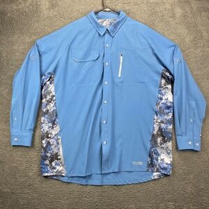 World Wide Sportsman Fishing Shirt Vented‎ Long Sleeve 2XL